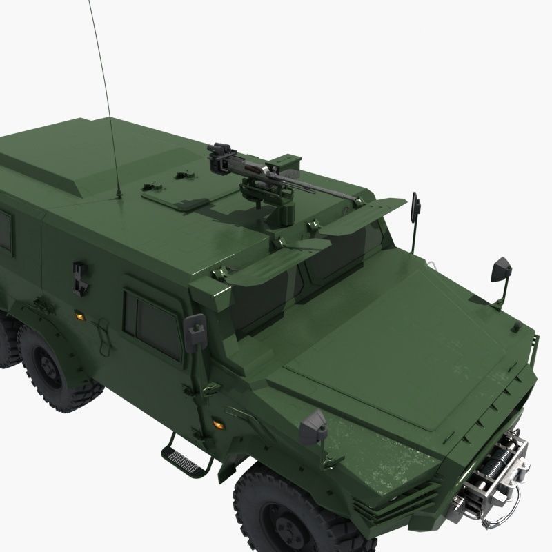 Chinese military vehicle 1 3D model_15