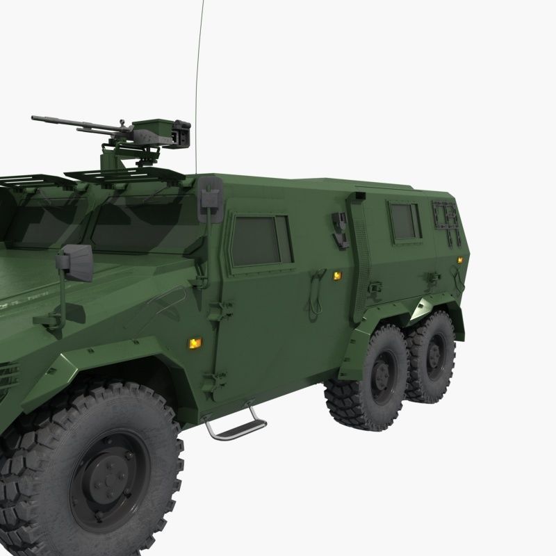 Chinese military vehicle 1 3D model_12