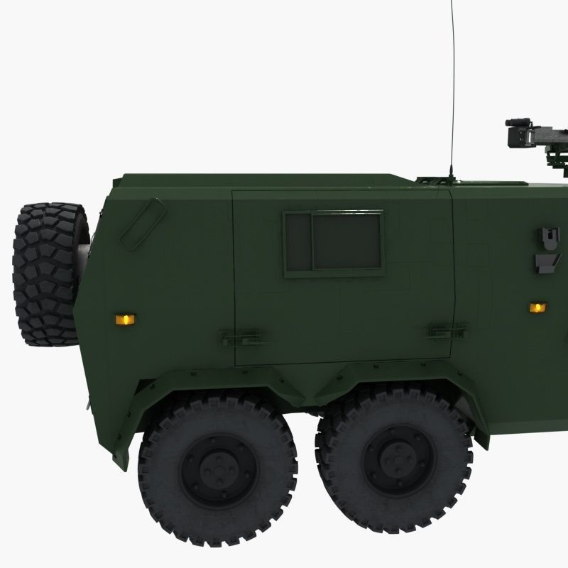 Chinese military vehicle 1 3D model_9