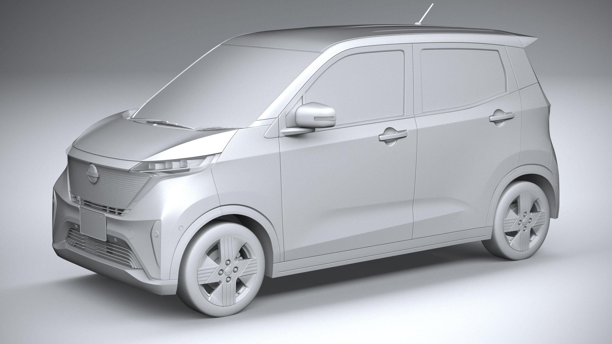 Nissan Sakura 2023 3D model_19