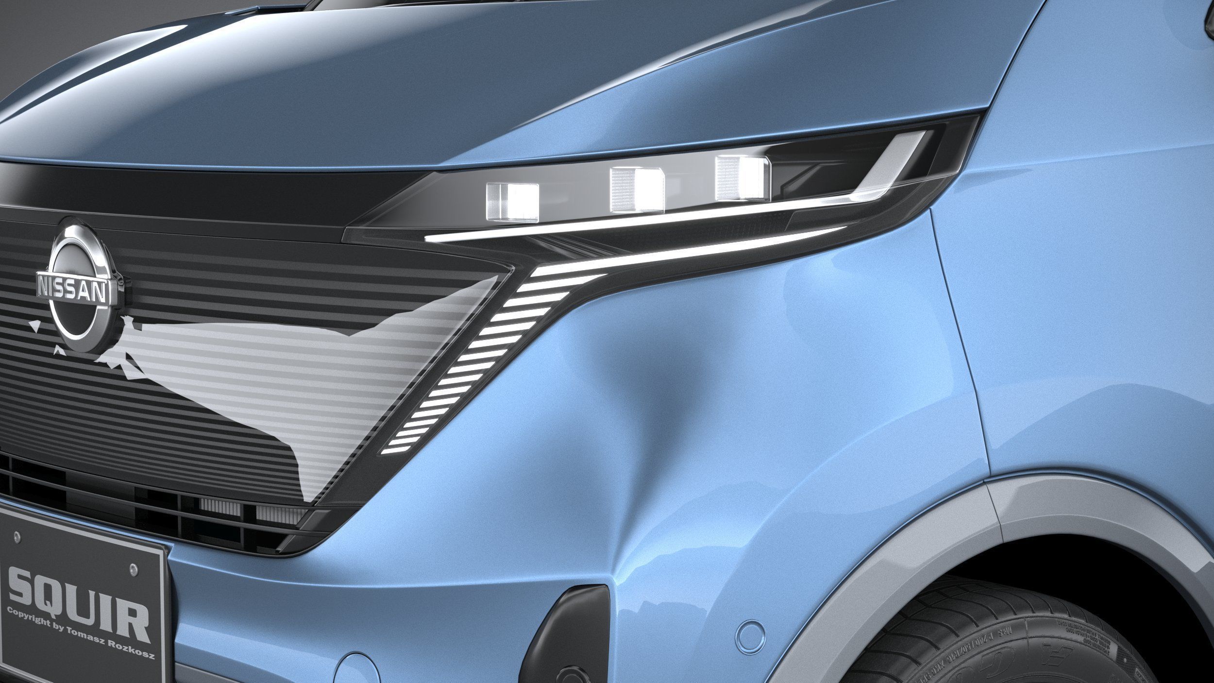 Nissan Sakura 2023 3D model_14