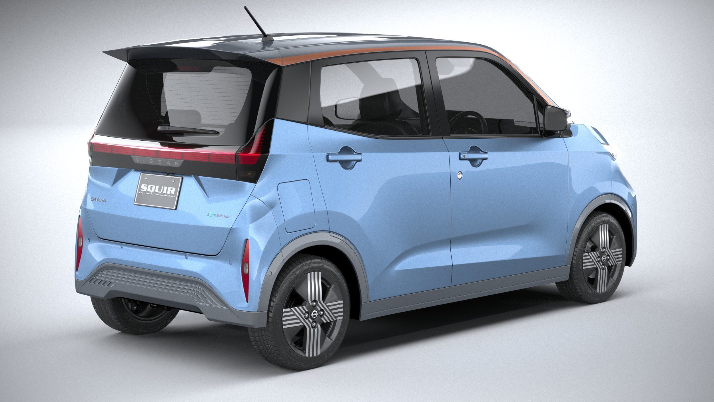 Nissan Sakura 2023 3D model_17