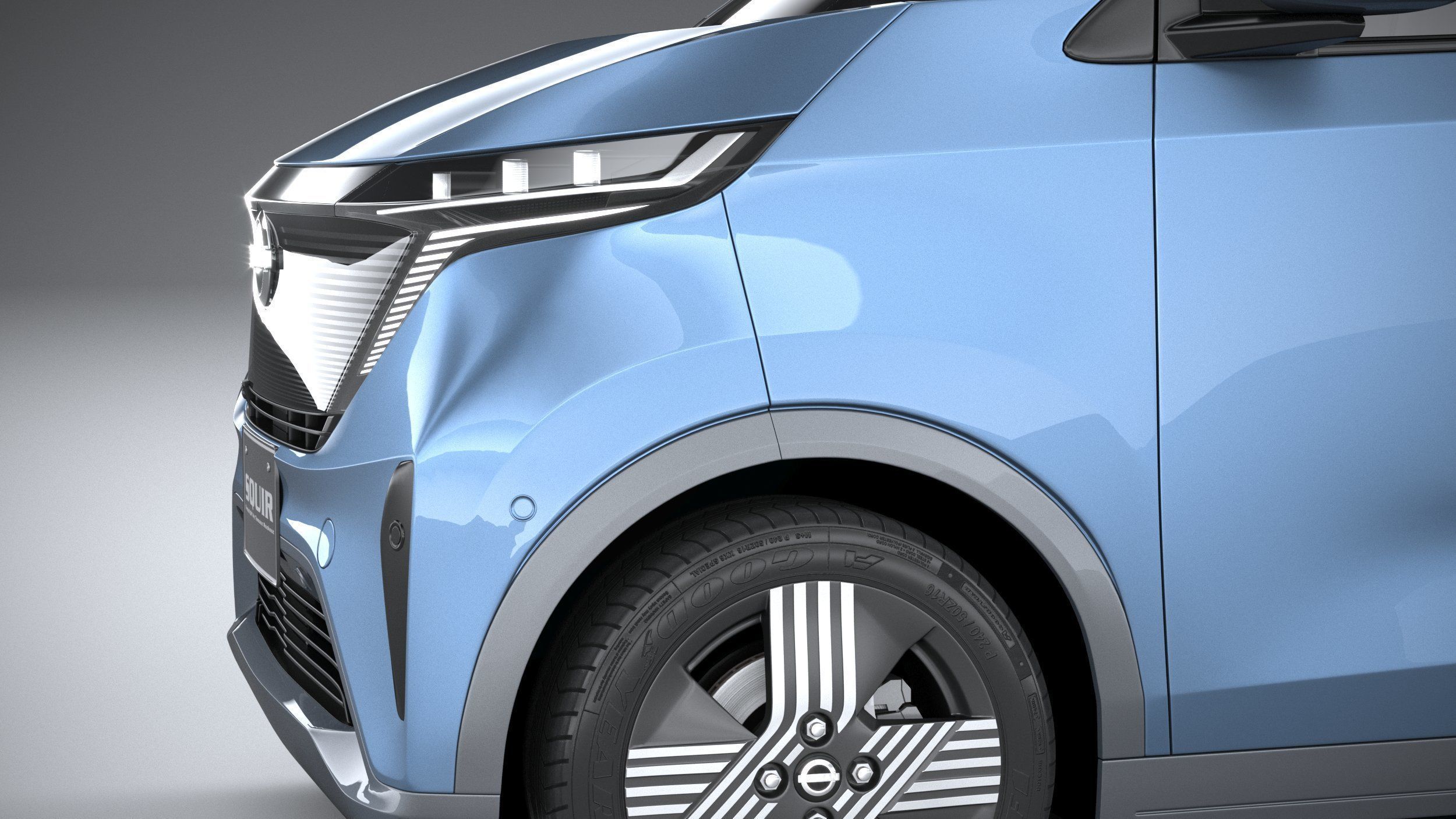 Nissan Sakura 2023 3D model_3