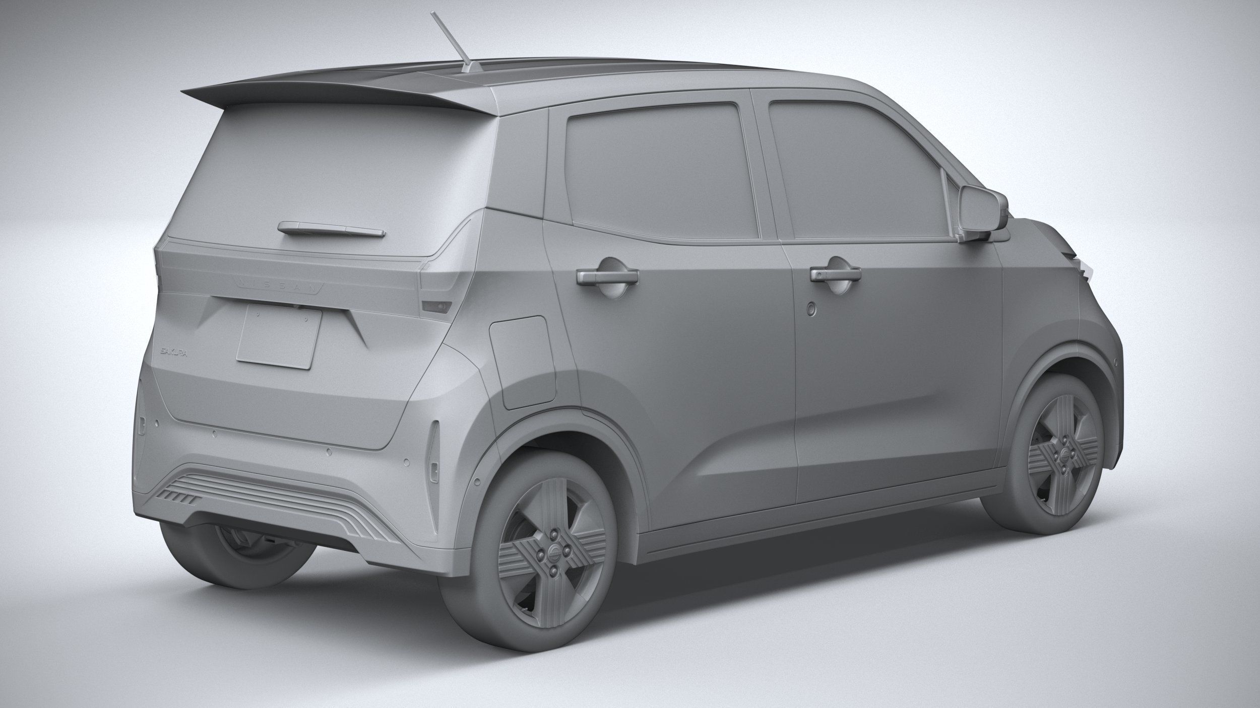 Nissan Sakura 2023 3D model_25