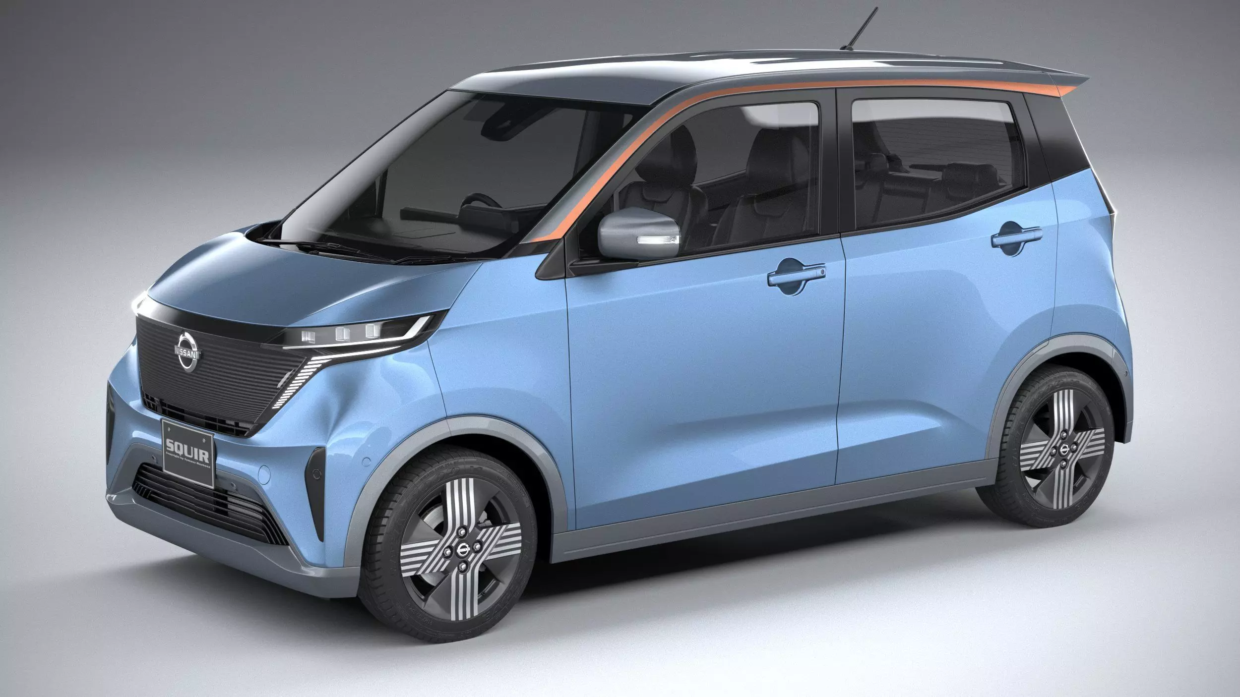 Nissan Sakura 2023 3D model_0