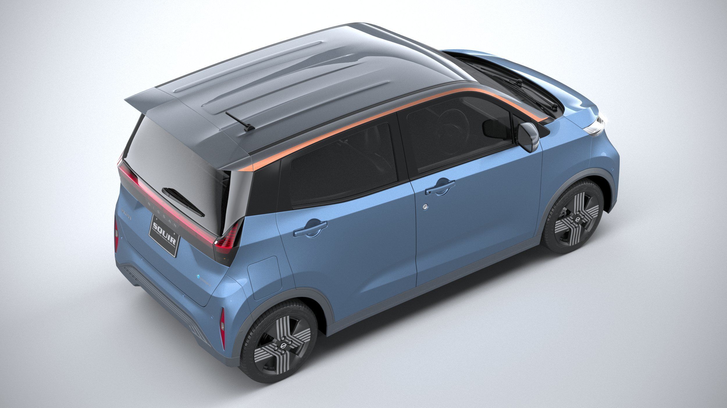 Nissan Sakura 2023 3D model_10