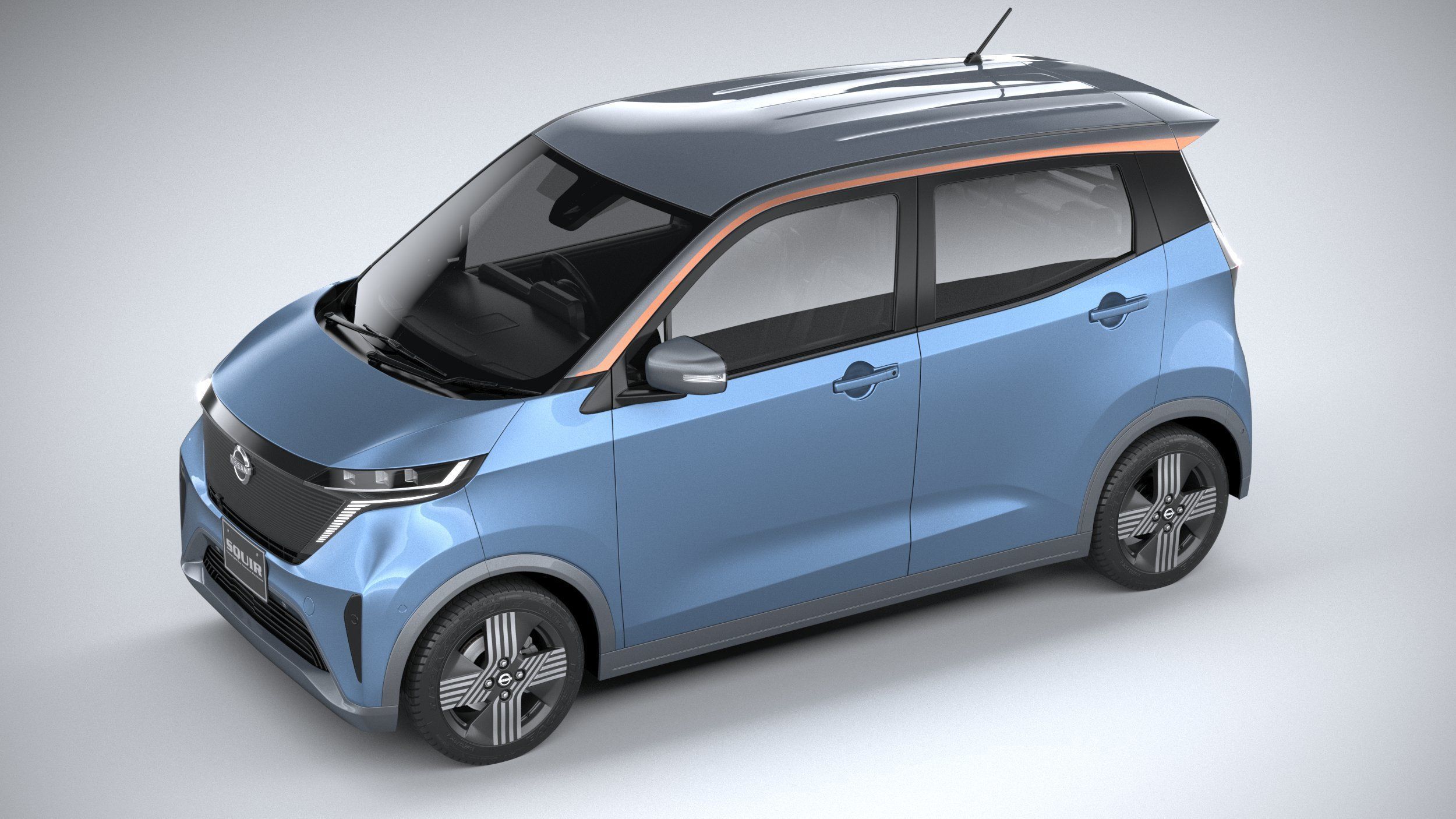 Nissan Sakura 2023 3D model_7