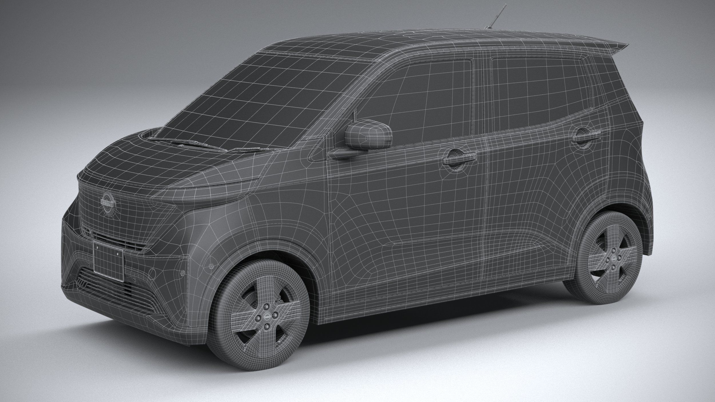 Nissan Sakura 2023 3D model_28