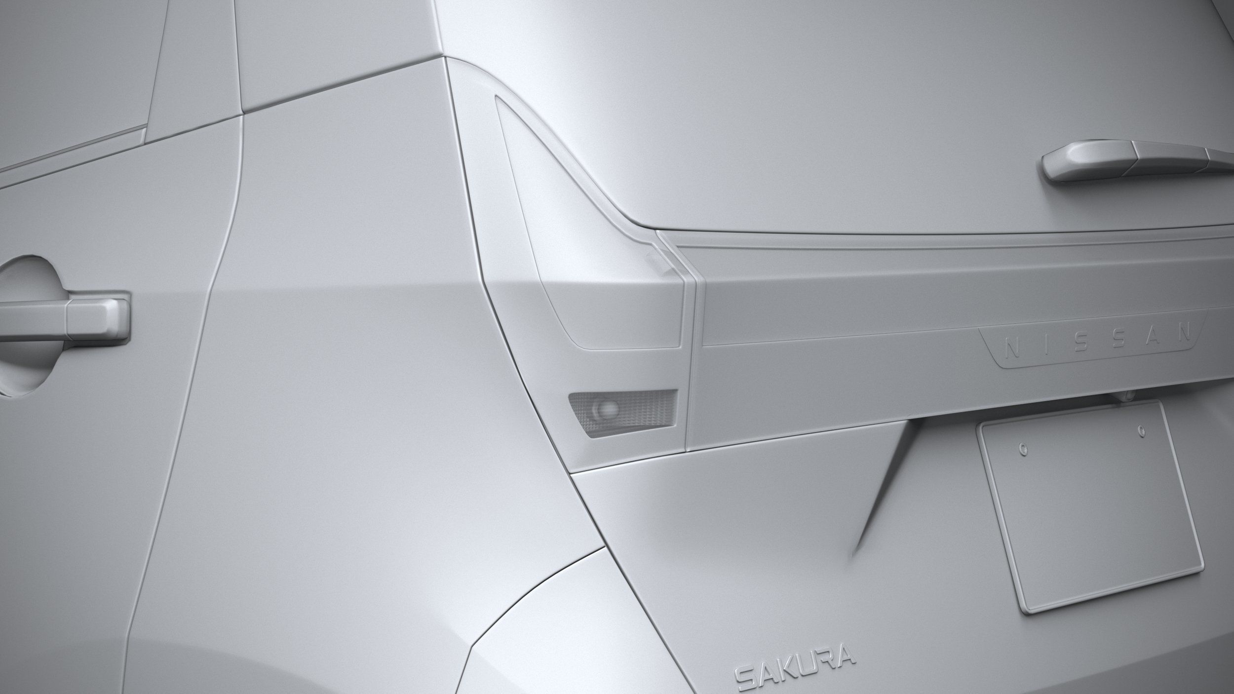 Nissan Sakura 2023 3D model_24