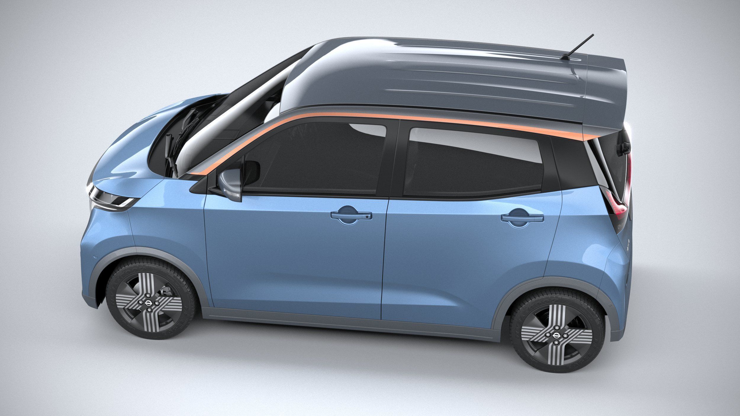 Nissan Sakura 2023 3D model_9