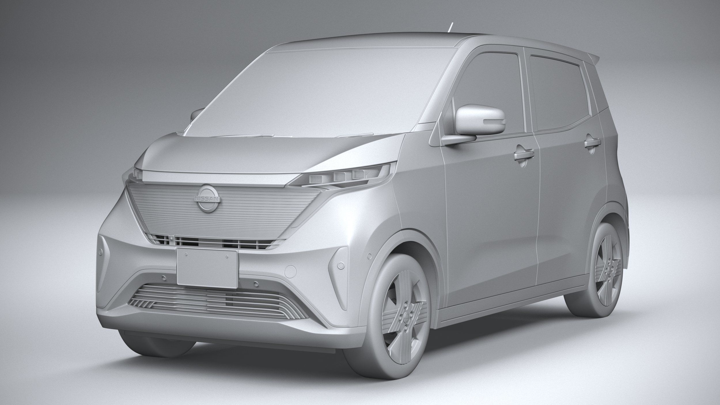 Nissan Sakura 2023 3D model_20