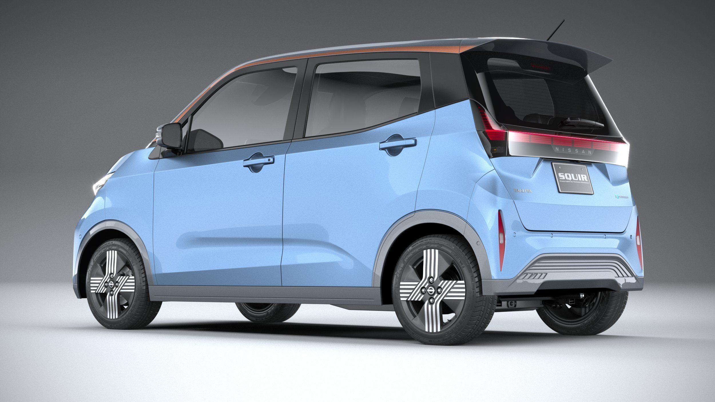 Nissan Sakura 2023 3D model_5