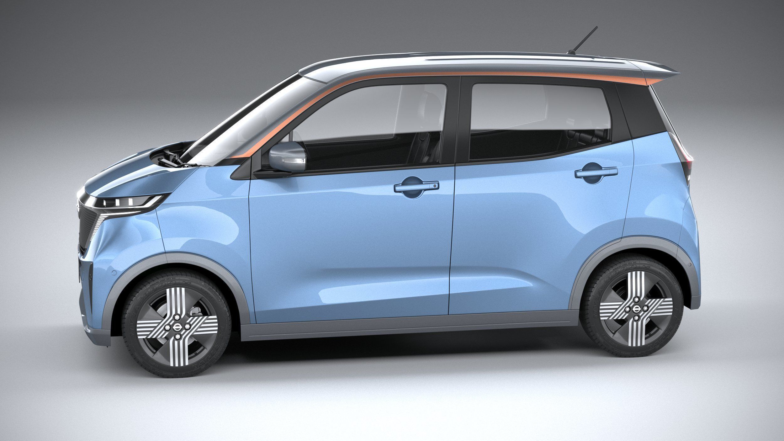 Nissan Sakura 2023 3D model_8