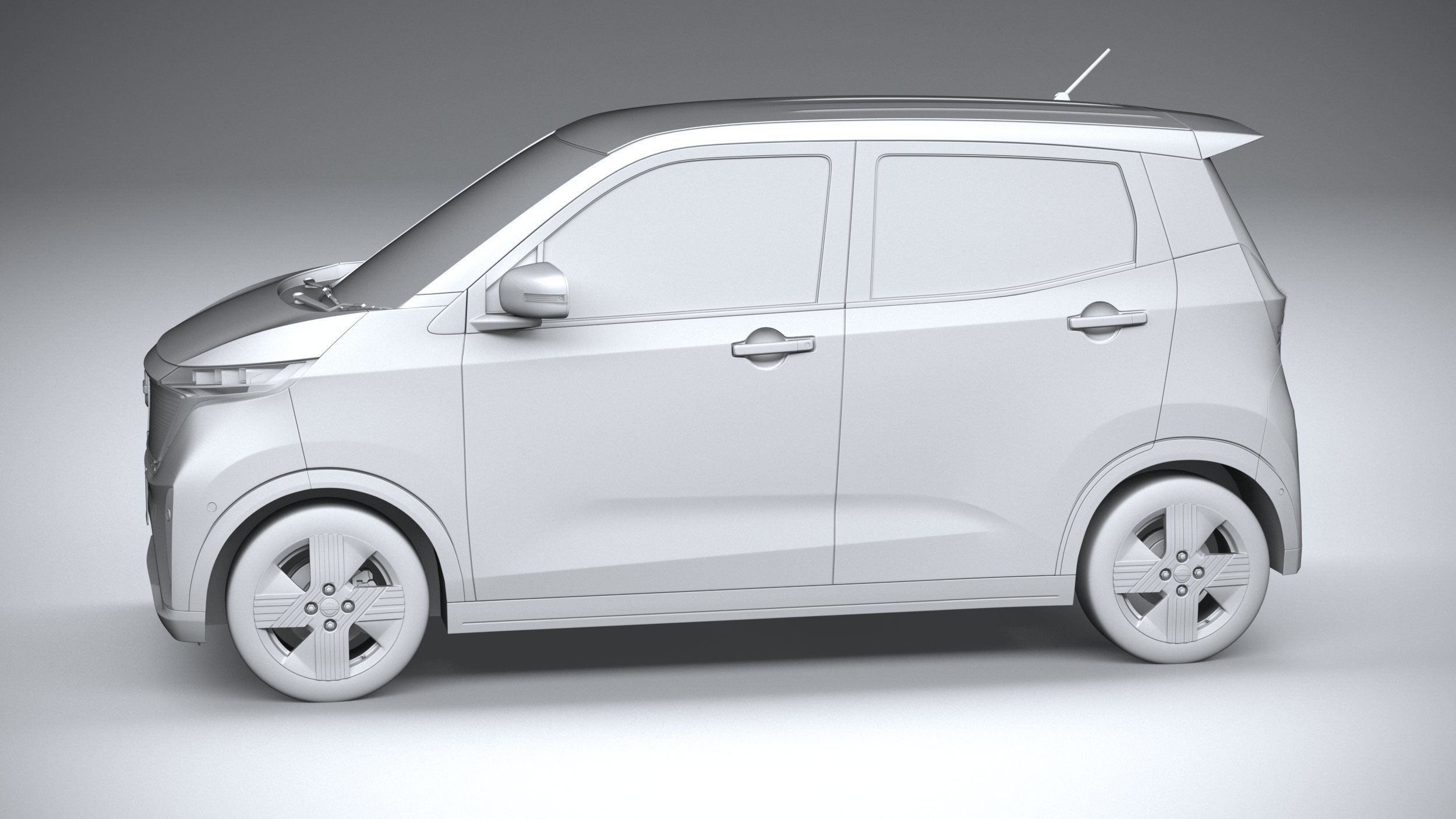 Nissan Sakura 2023 3D model_22