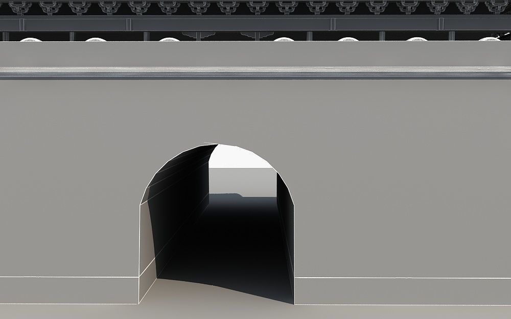 Drum Tower of Xi An  3D model_24