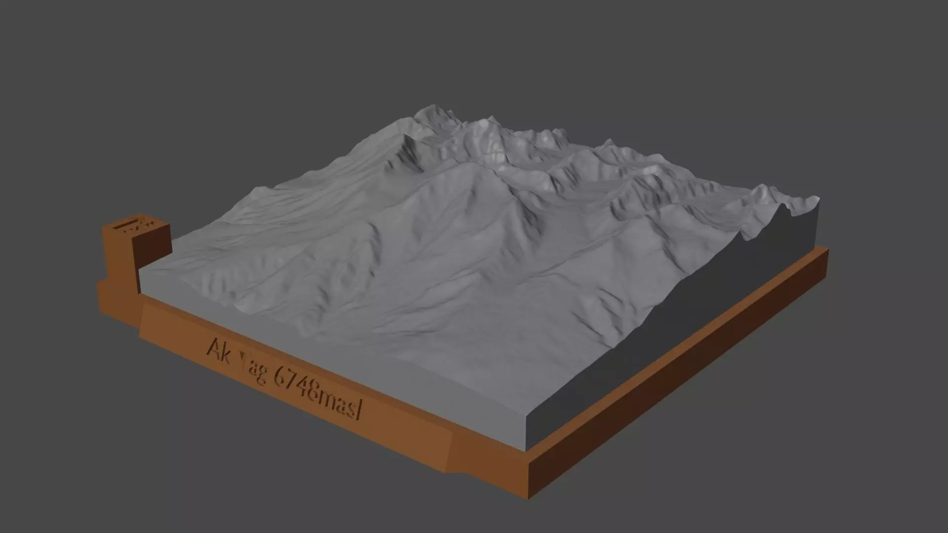 Ak Tag 3D print model_0