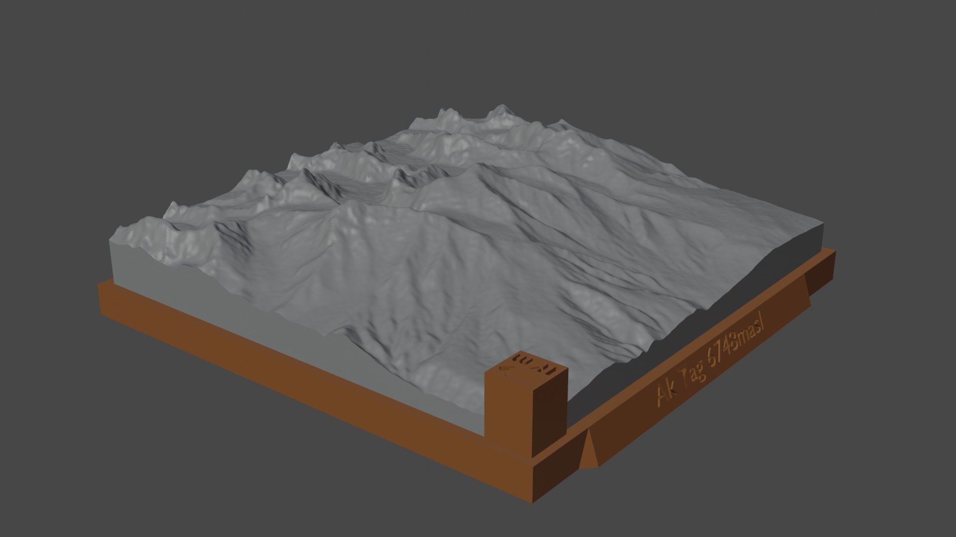 Ak Tag 3D print model_3