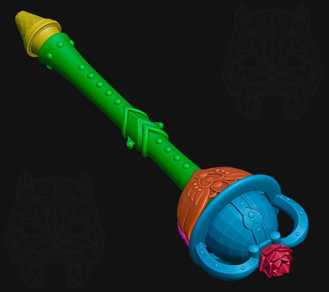 Eternal Staff from Sailor Moon 3D print model_9