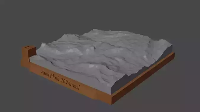 Anai Mudi 3D print model