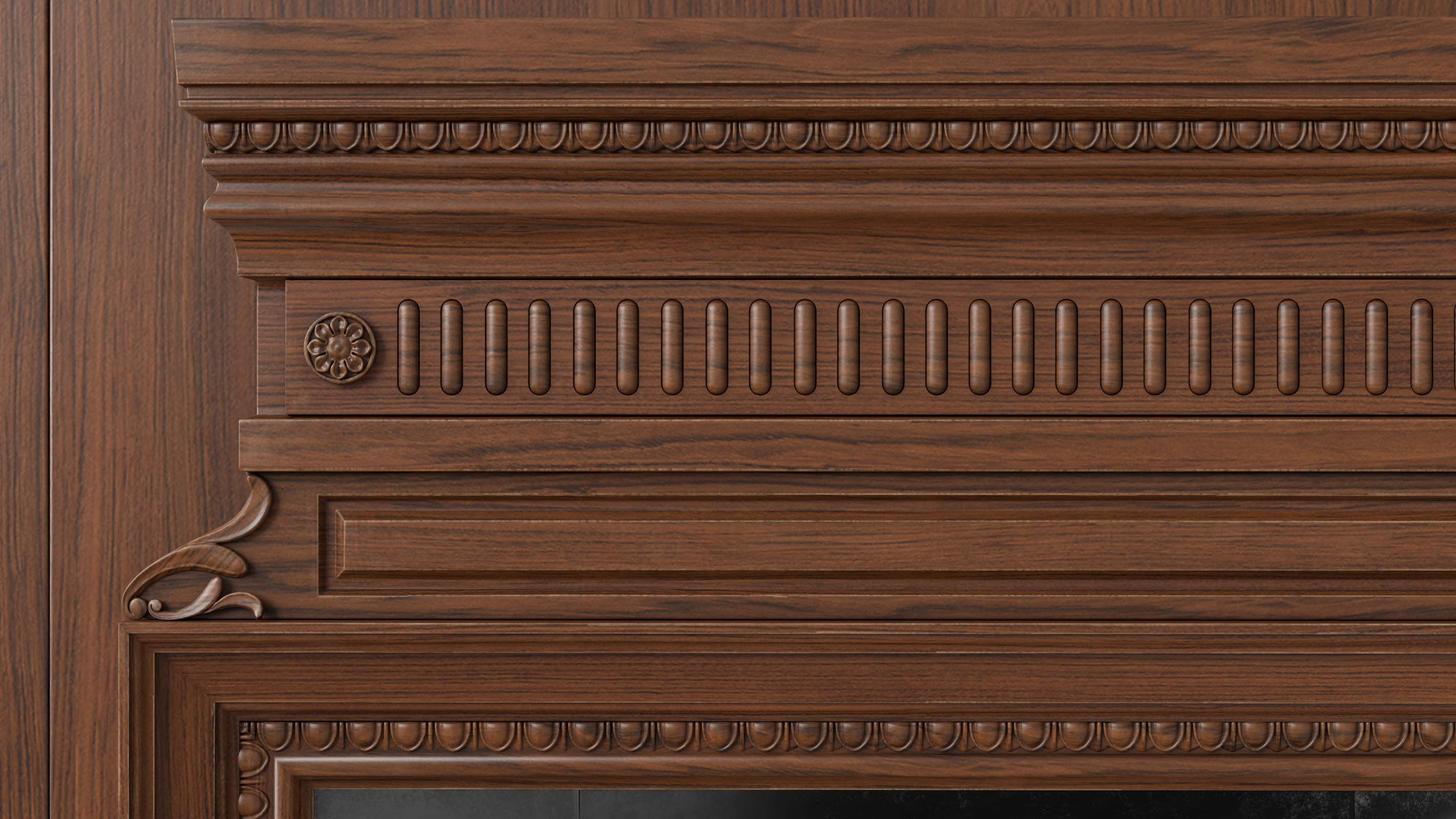 Fireplace 01 01 3D model_3