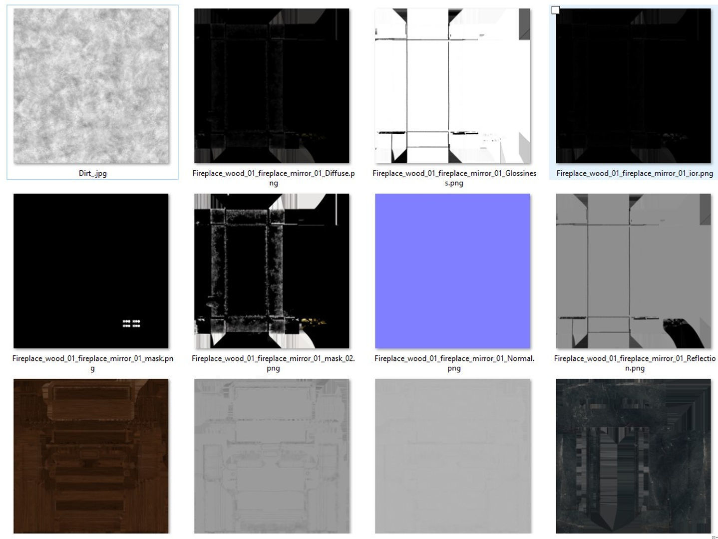 Fireplace 01 01 3D model_40