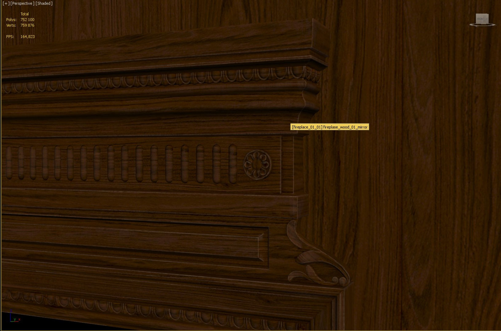 Fireplace 01 01 3D model_36