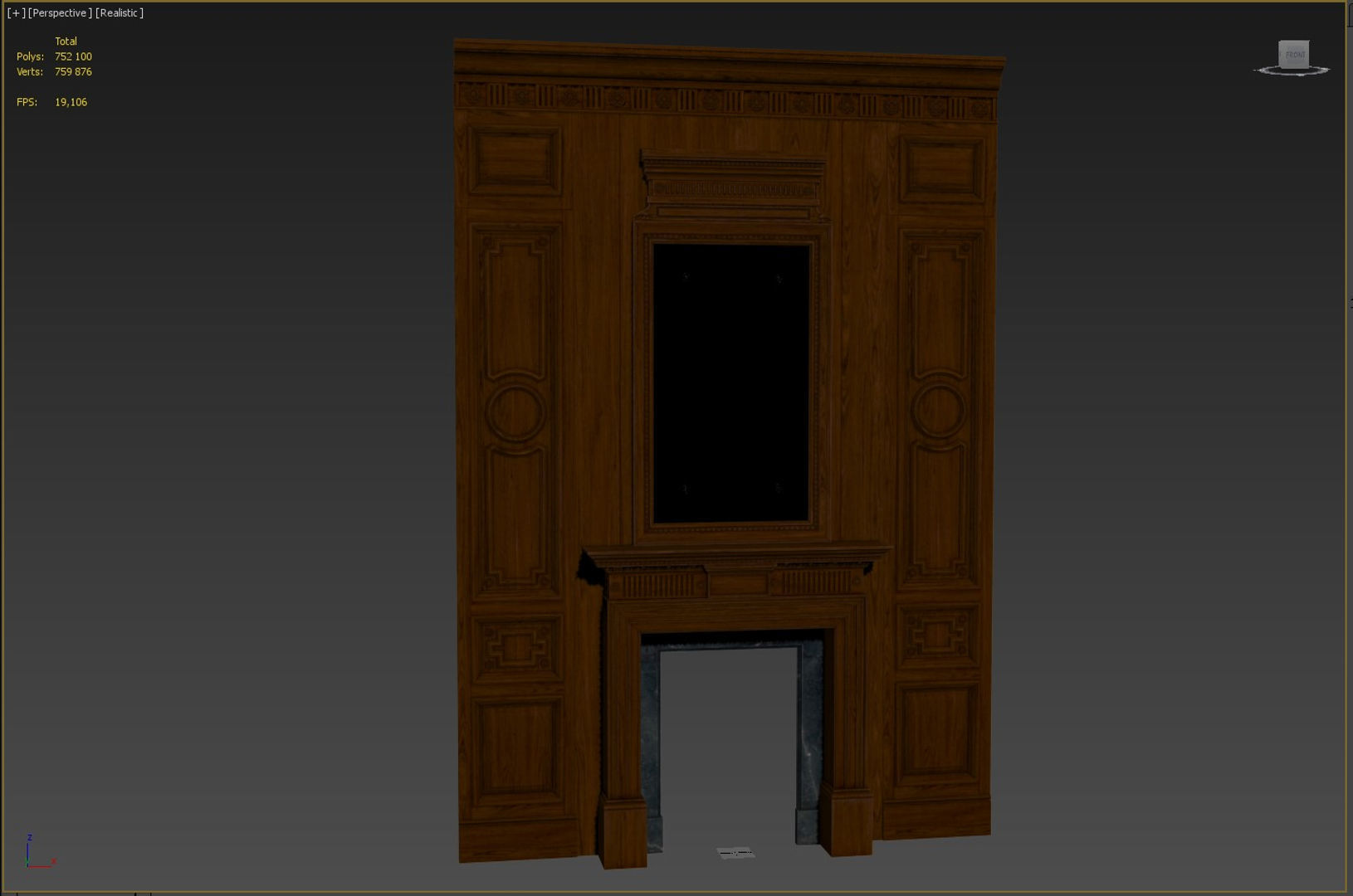 Fireplace 01 01 3D model_34