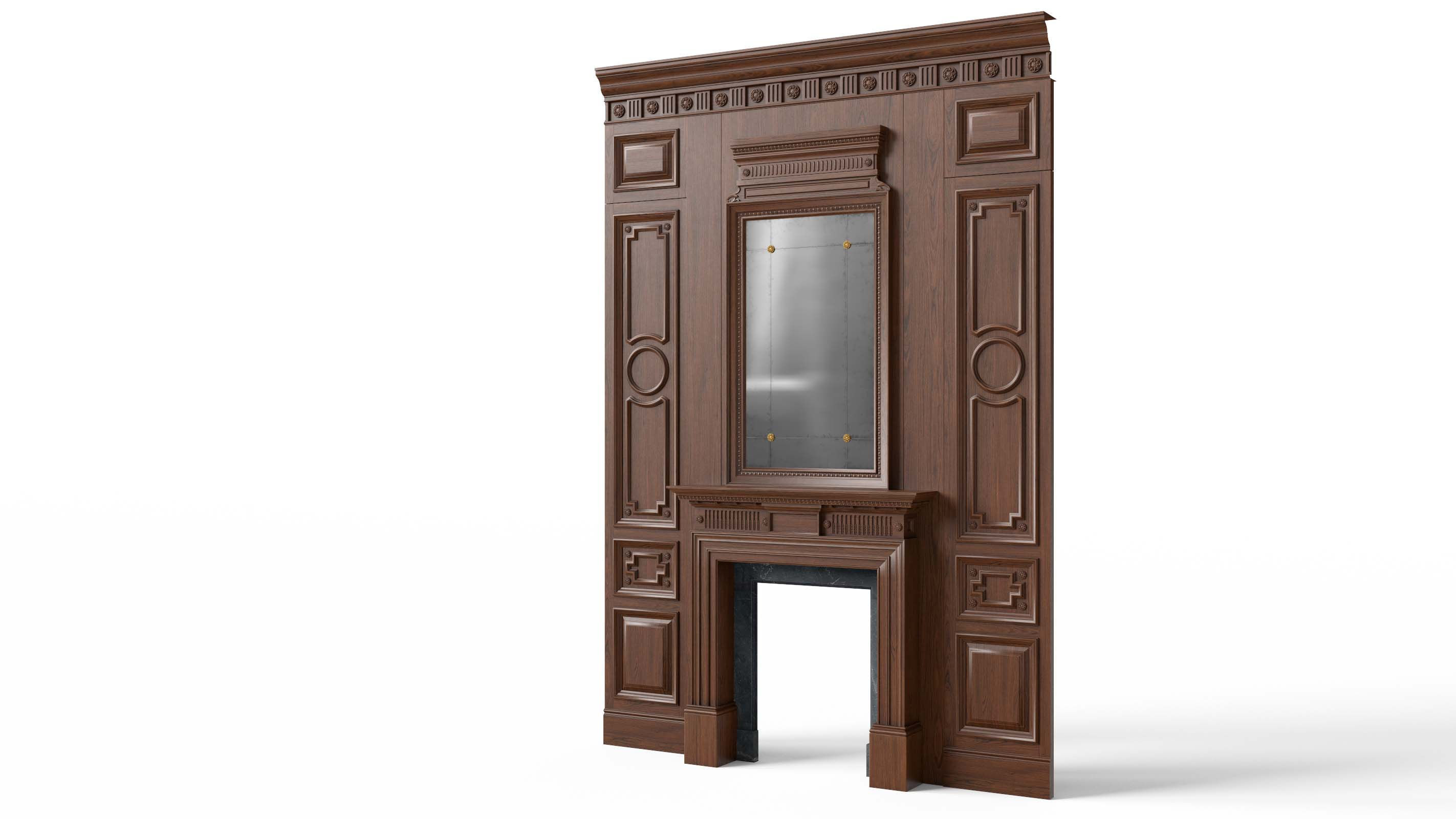 Fireplace 01 01 3D model_7