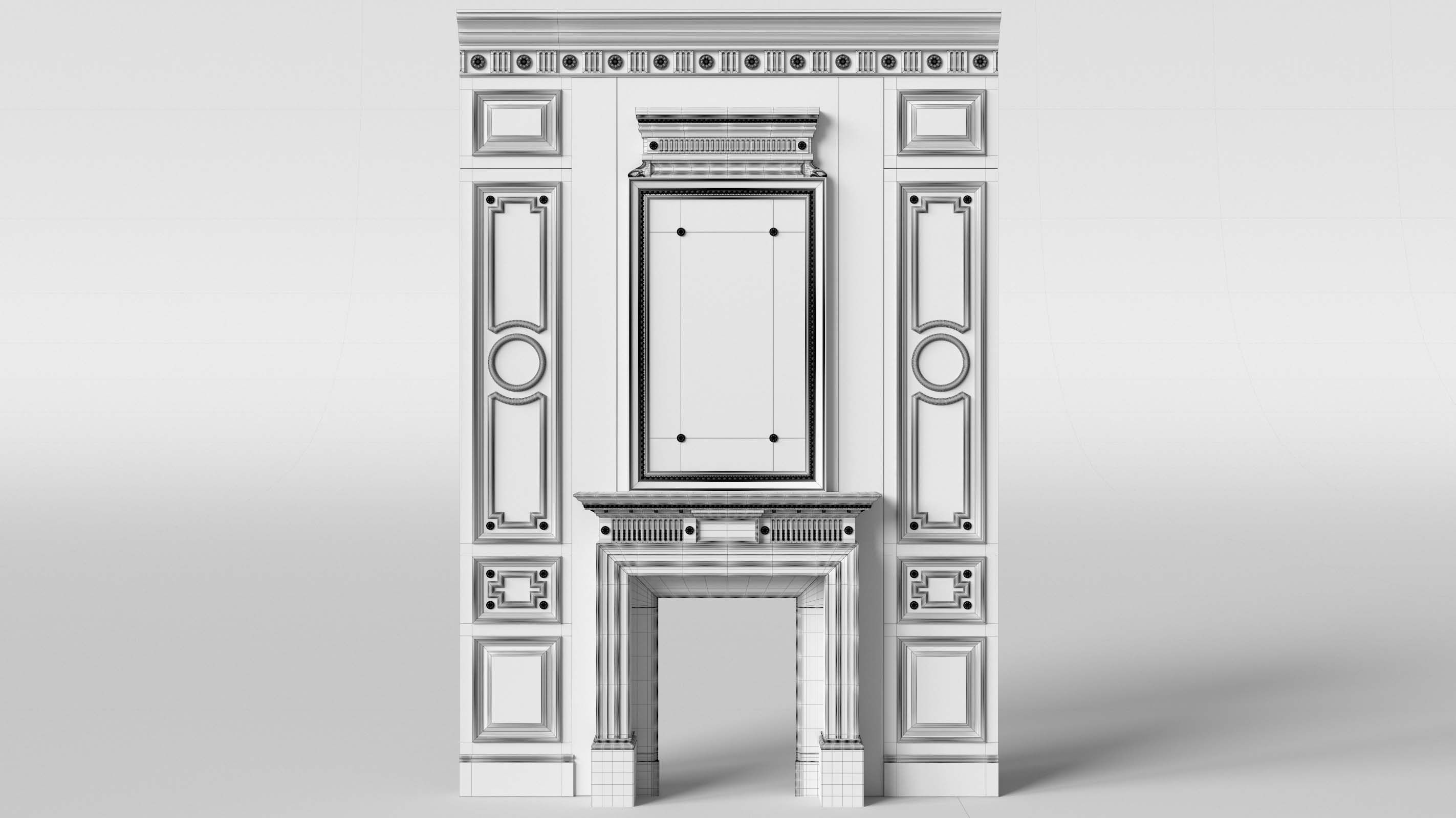 Fireplace 01 01 3D model_26