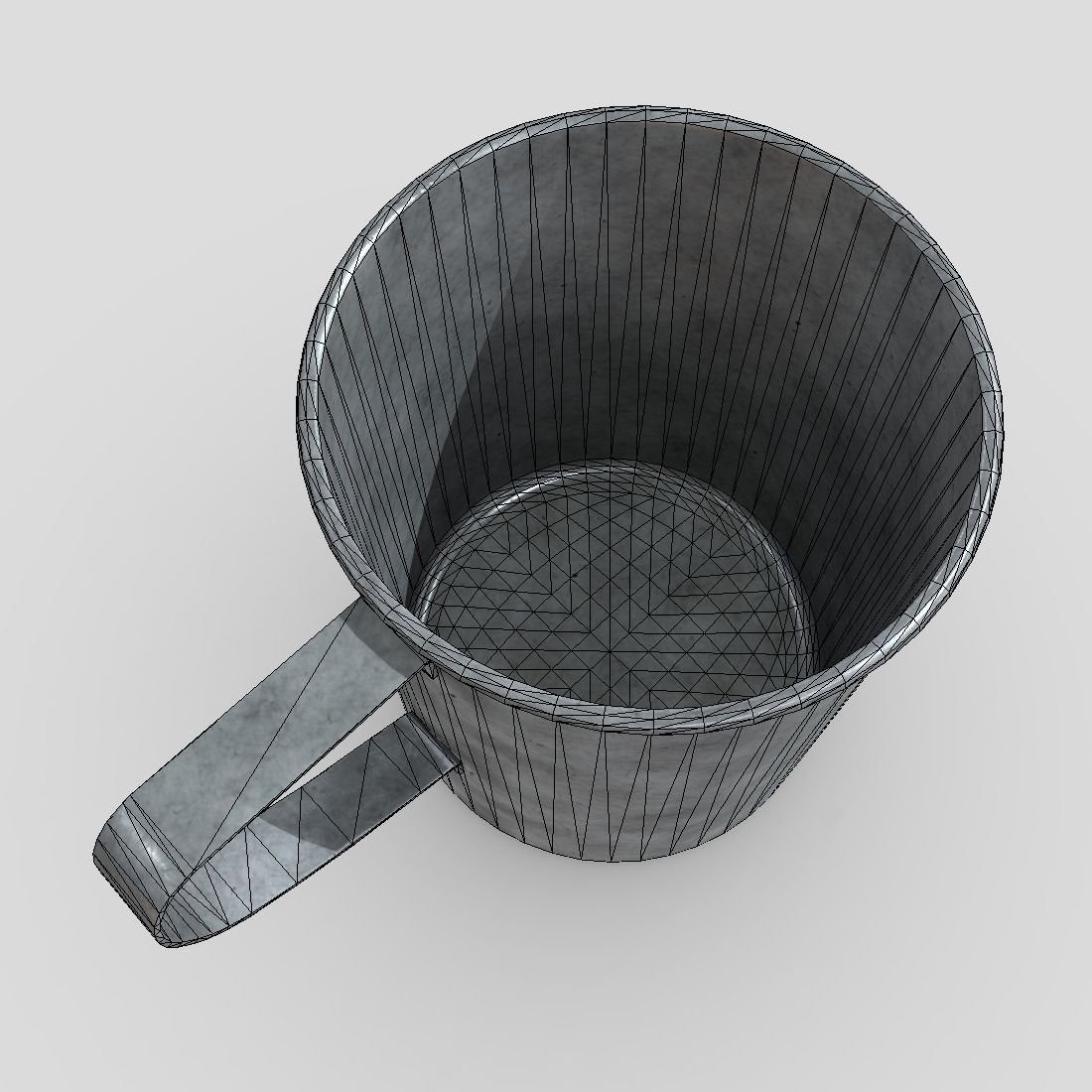 CC0 - Mug 7 Free low-poly 3D model_8