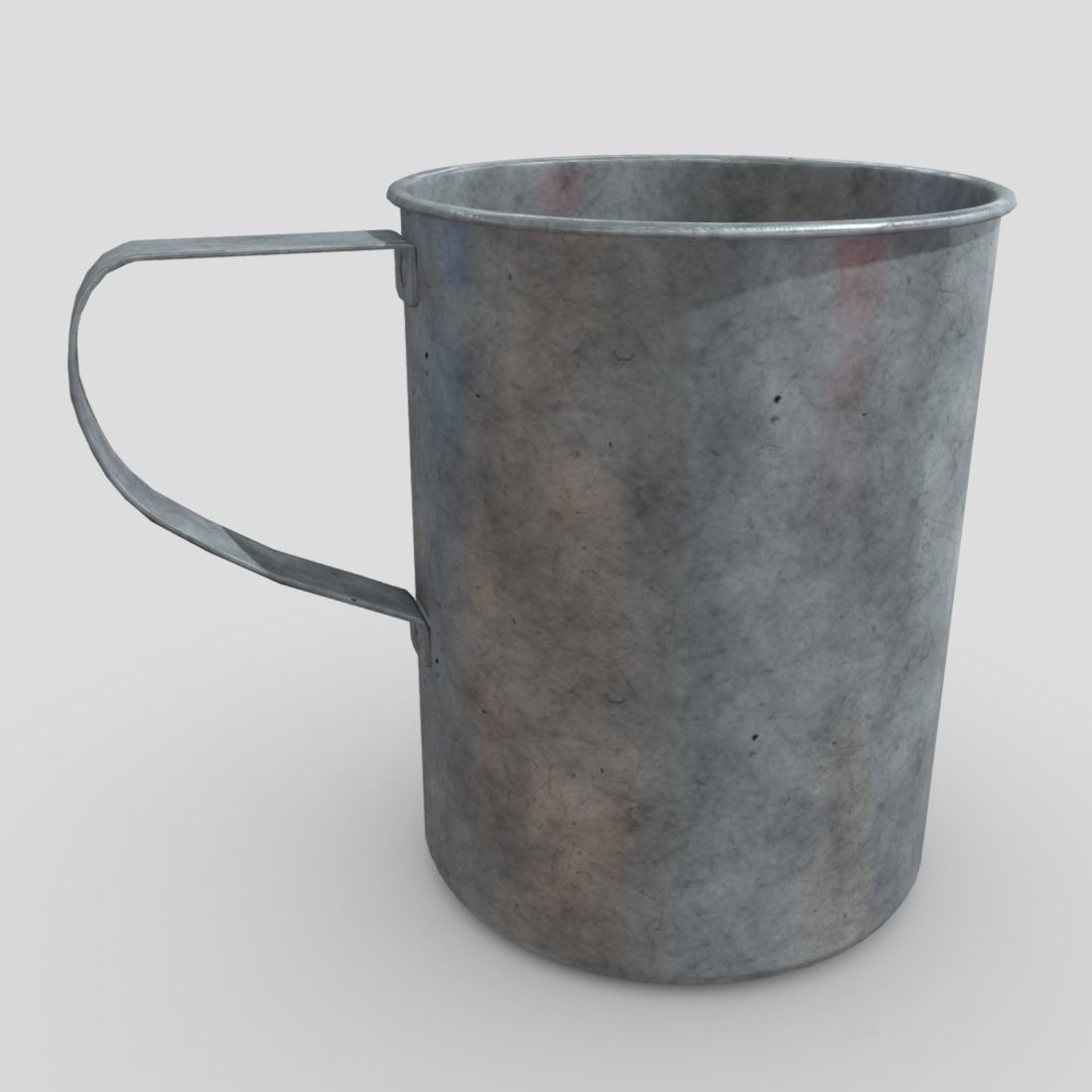 CC0 - Mug 7 Free low-poly 3D model_3