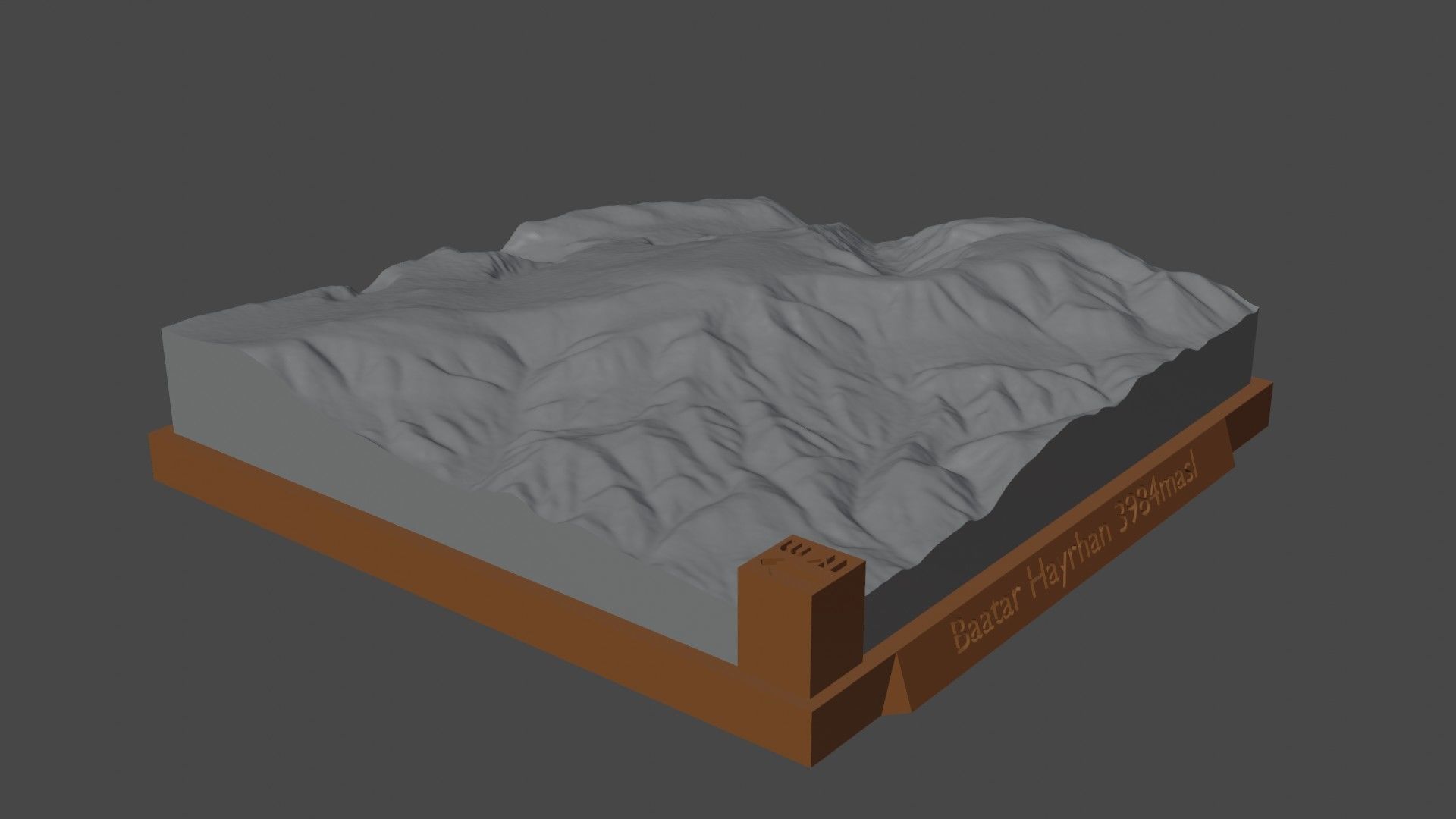 Baatar Hayrhan 3D print model_3