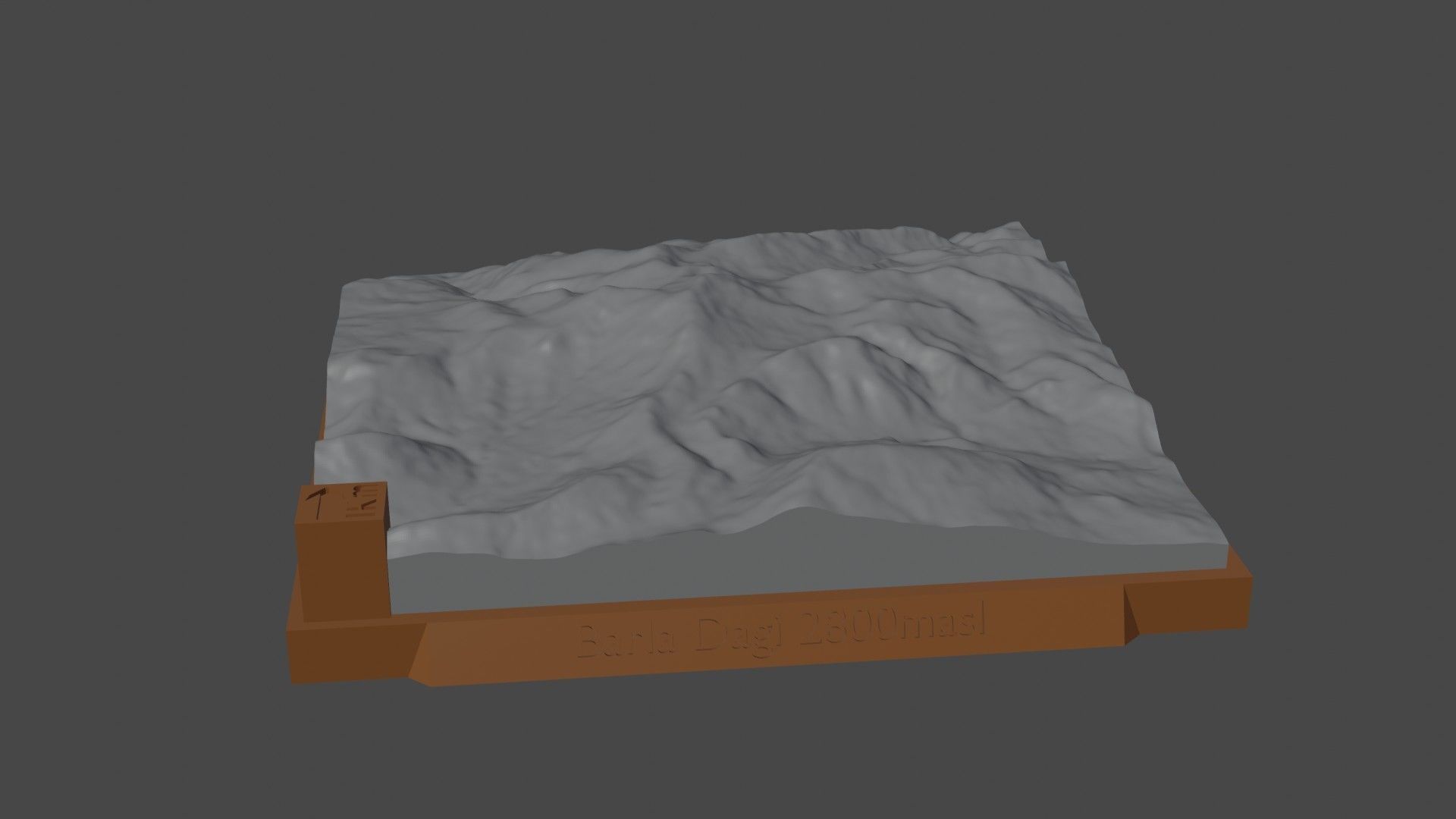 Barla Dagi 3D print model_5