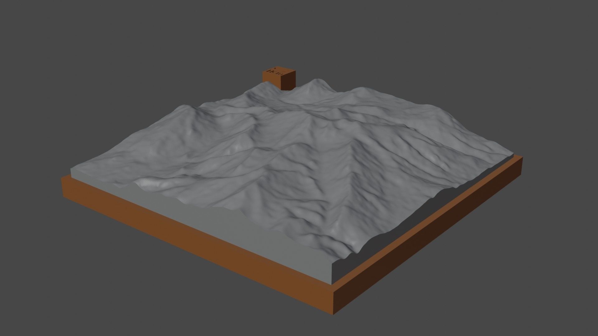 Barla Dagi 3D print model_4