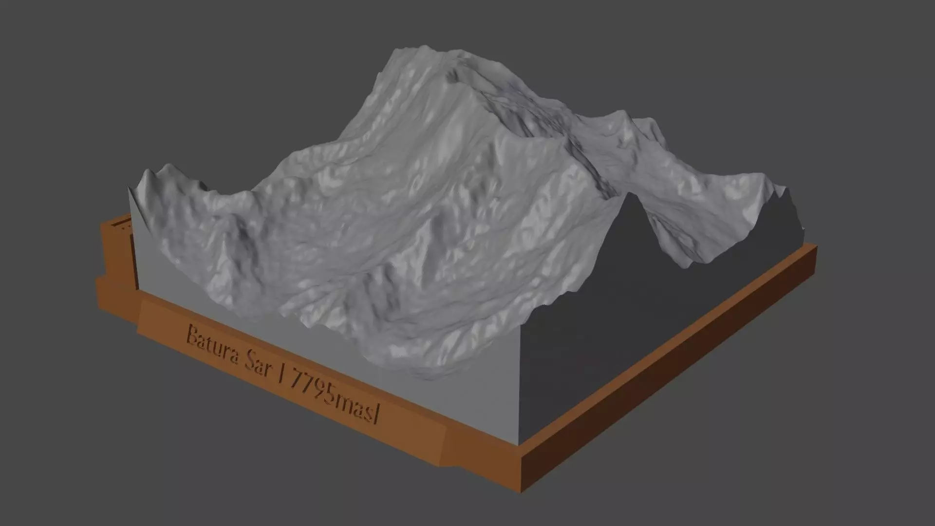 Batura Sar I 3D print model