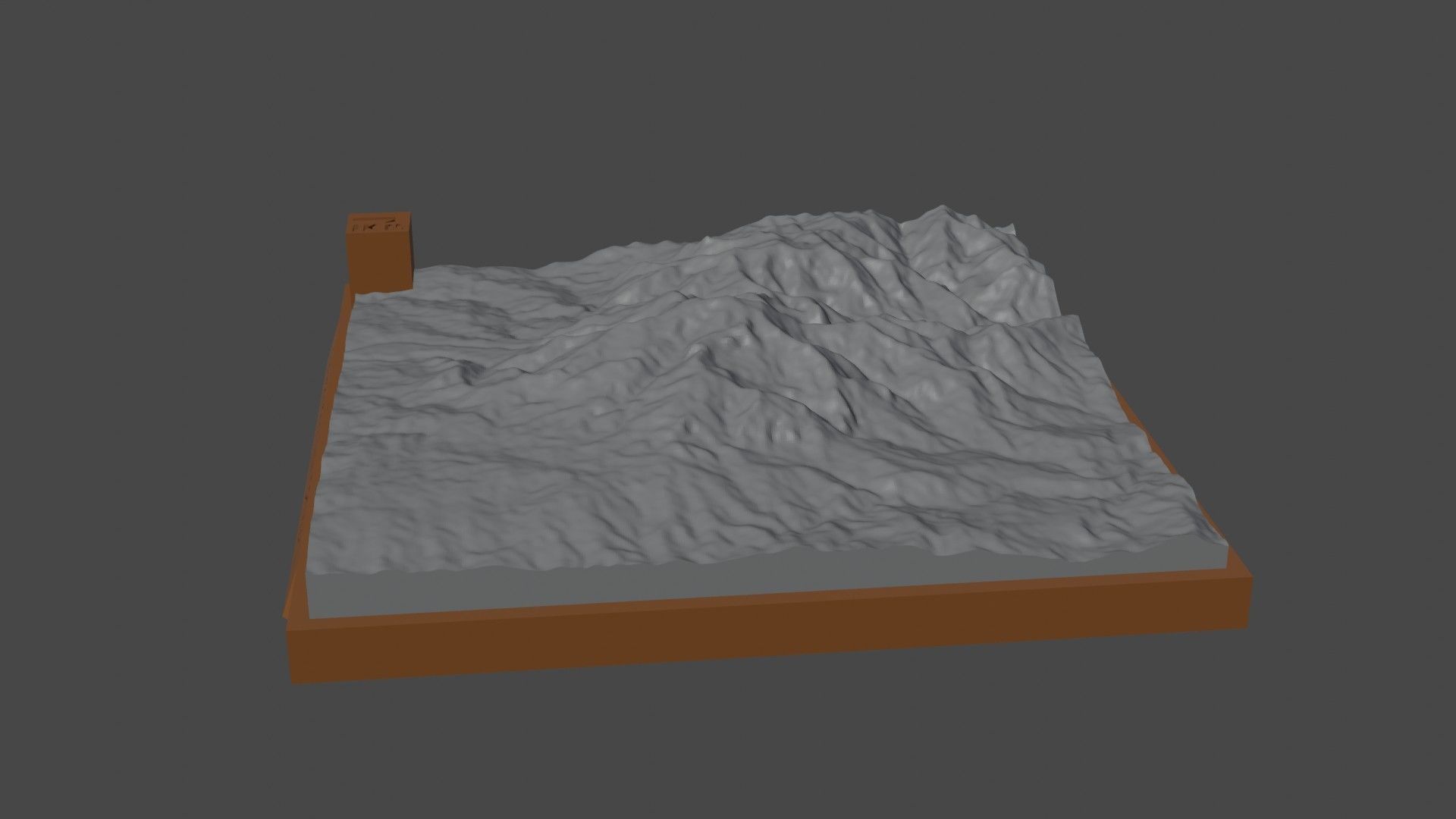 Bewani Mtns HP 3D print model_1