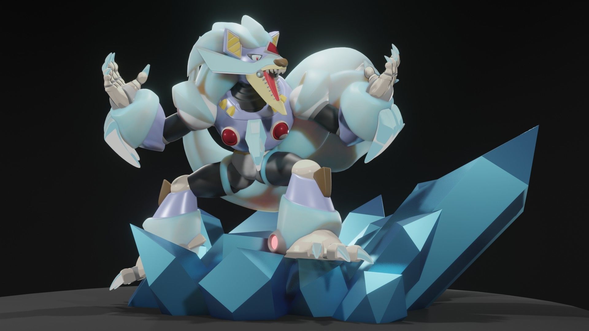 Blizzard Wolfgang 3D model_2