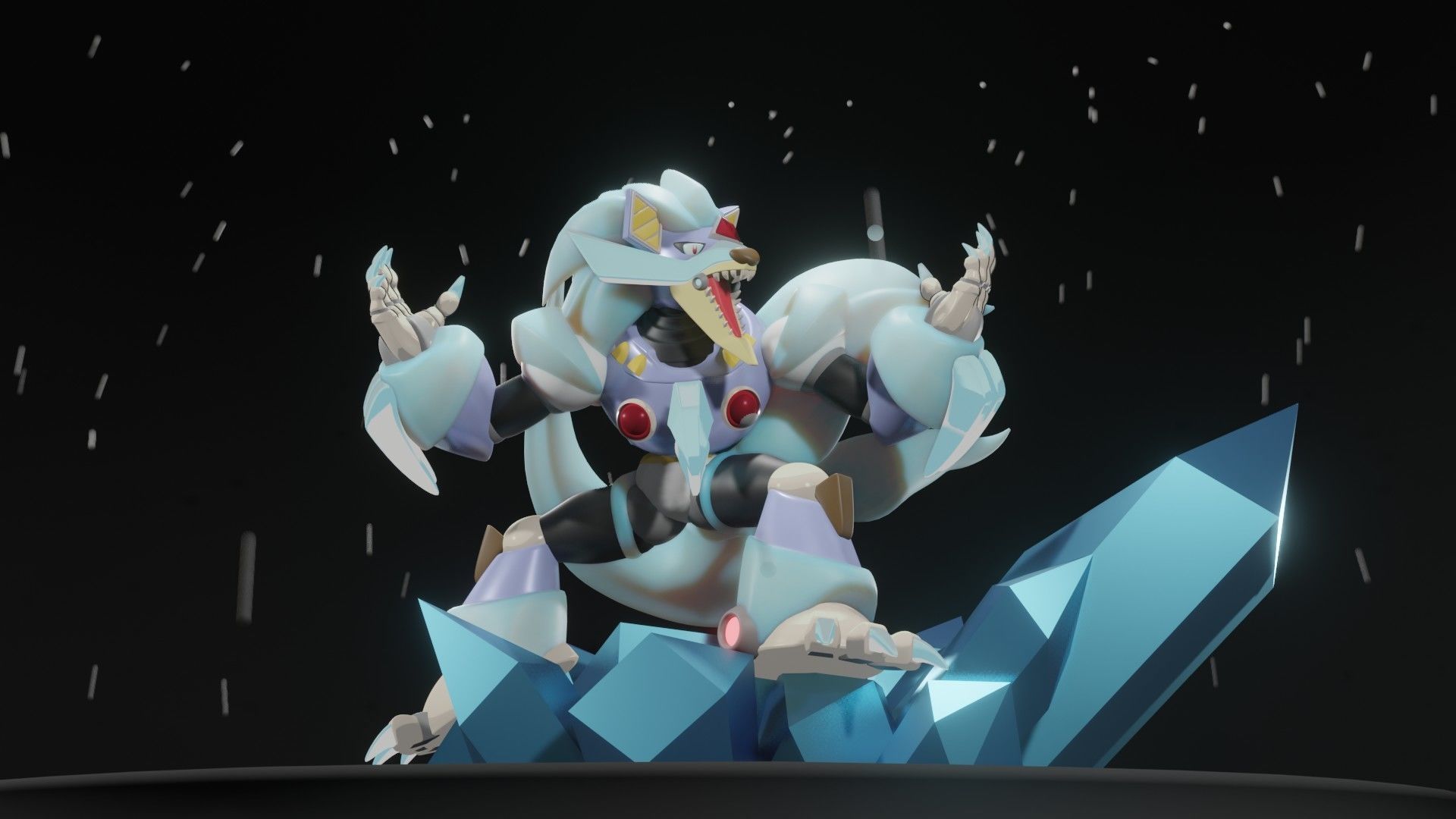 Blizzard Wolfgang 3D model_5