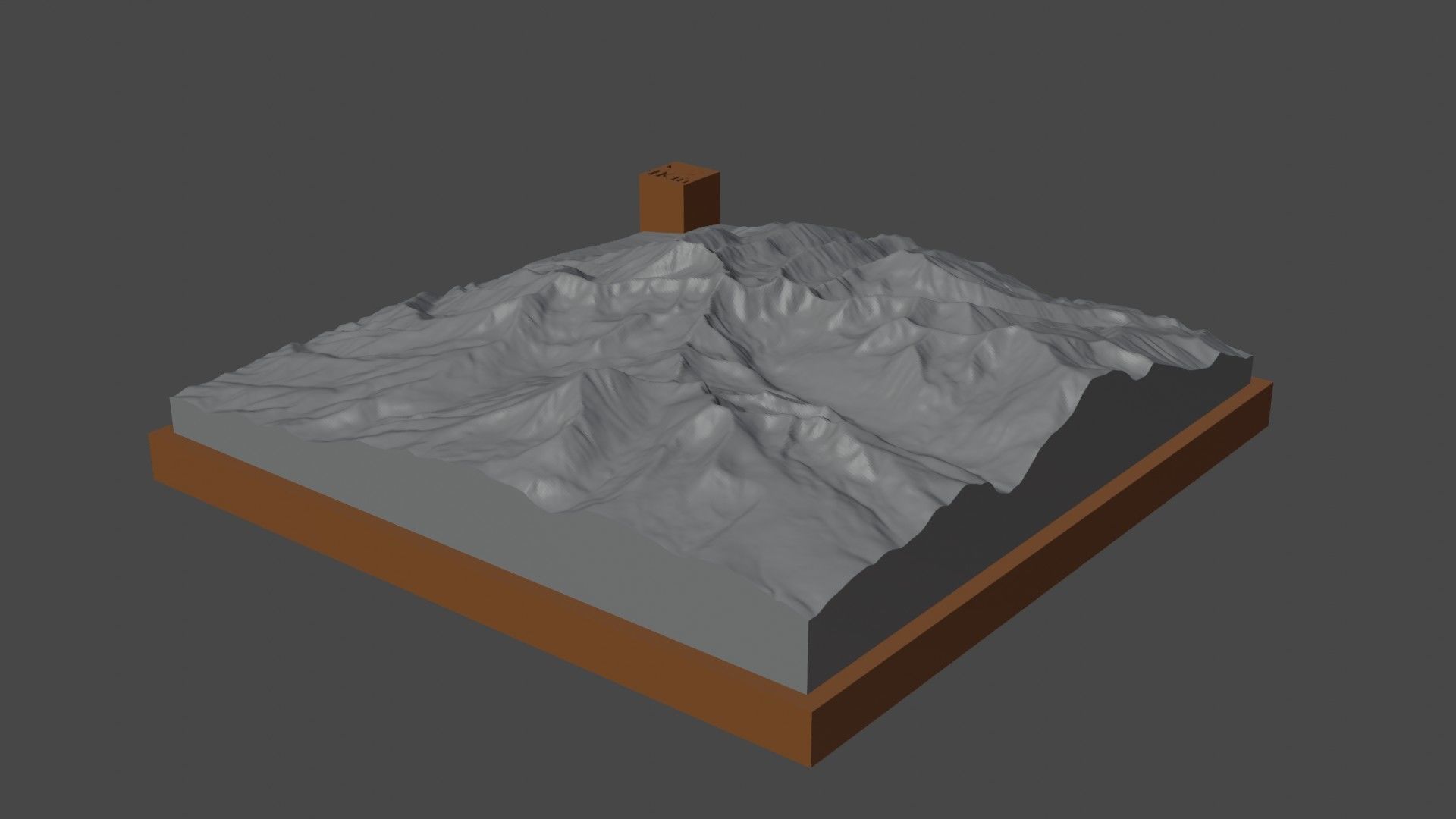 Blanca Peak 3D print model_4