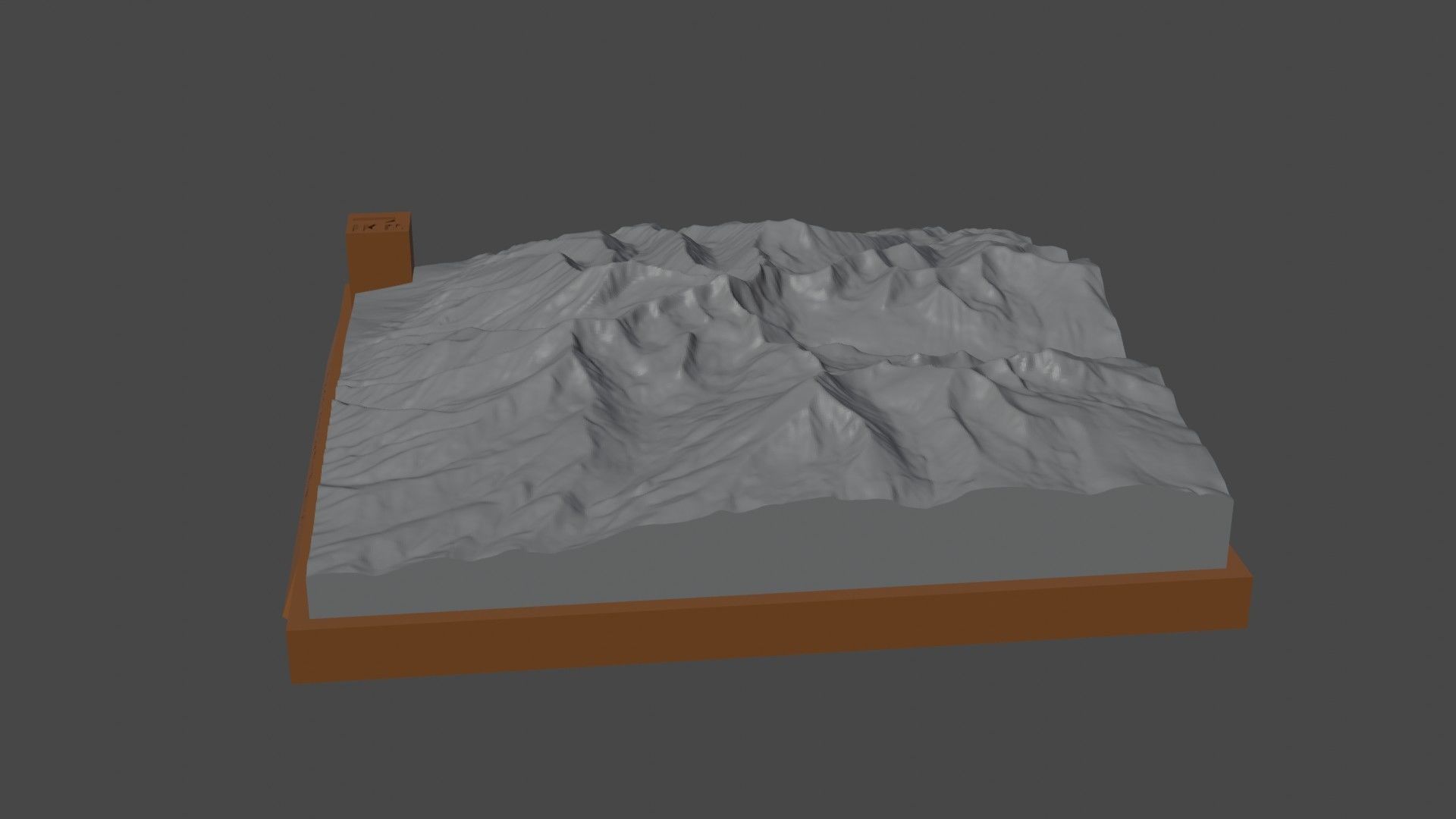 Blanca Peak 3D print model_1