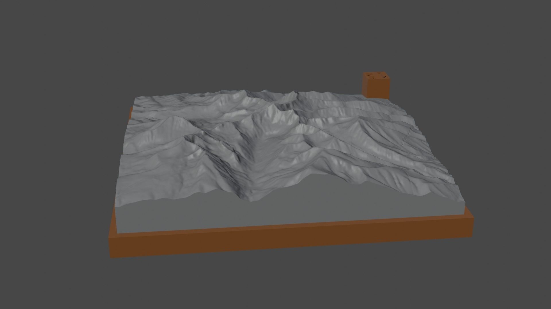 Blanca Peak 3D print model_2