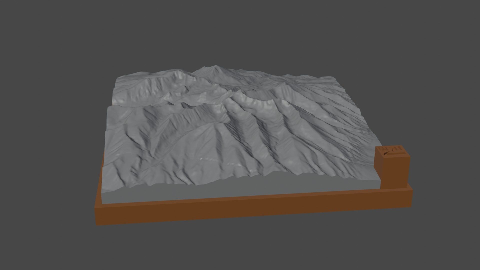 Blanca Peak 3D print model_6