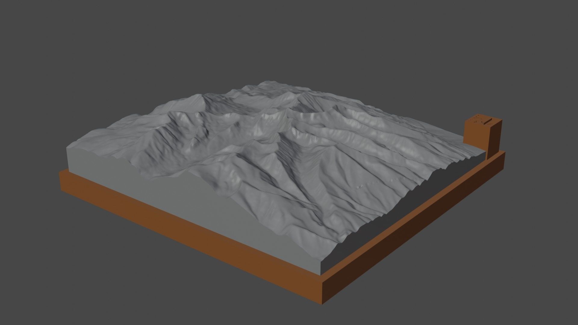 Blanca Peak 3D print model_7