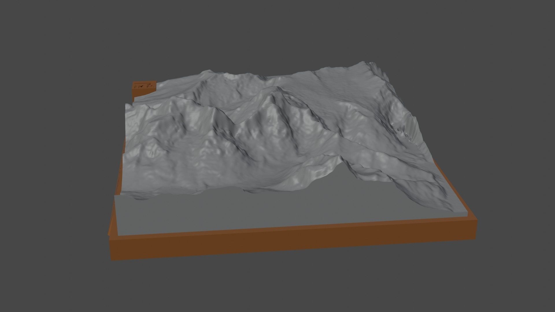 Cerro Mojano 3D print model_1