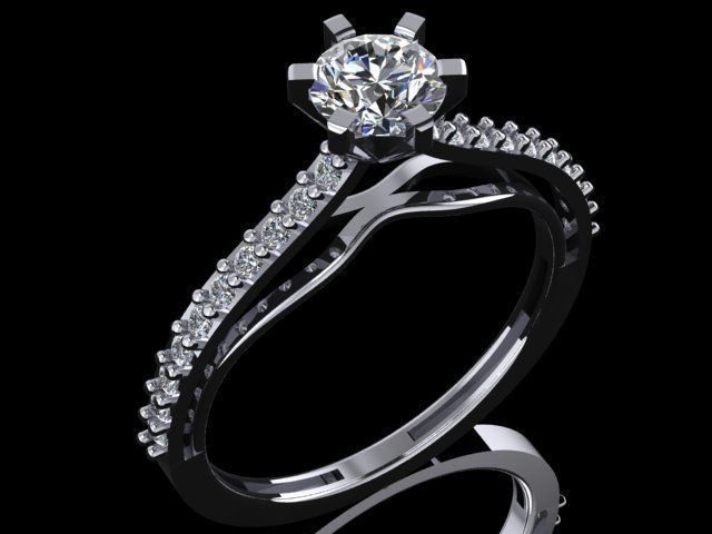 Weeding Ring 3D print model_1