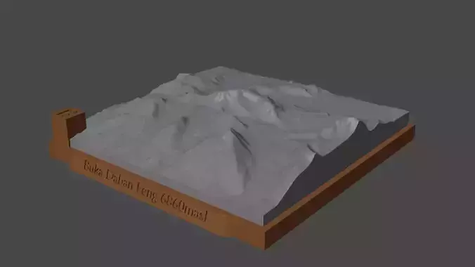 Buka Daban Feng 3D print model