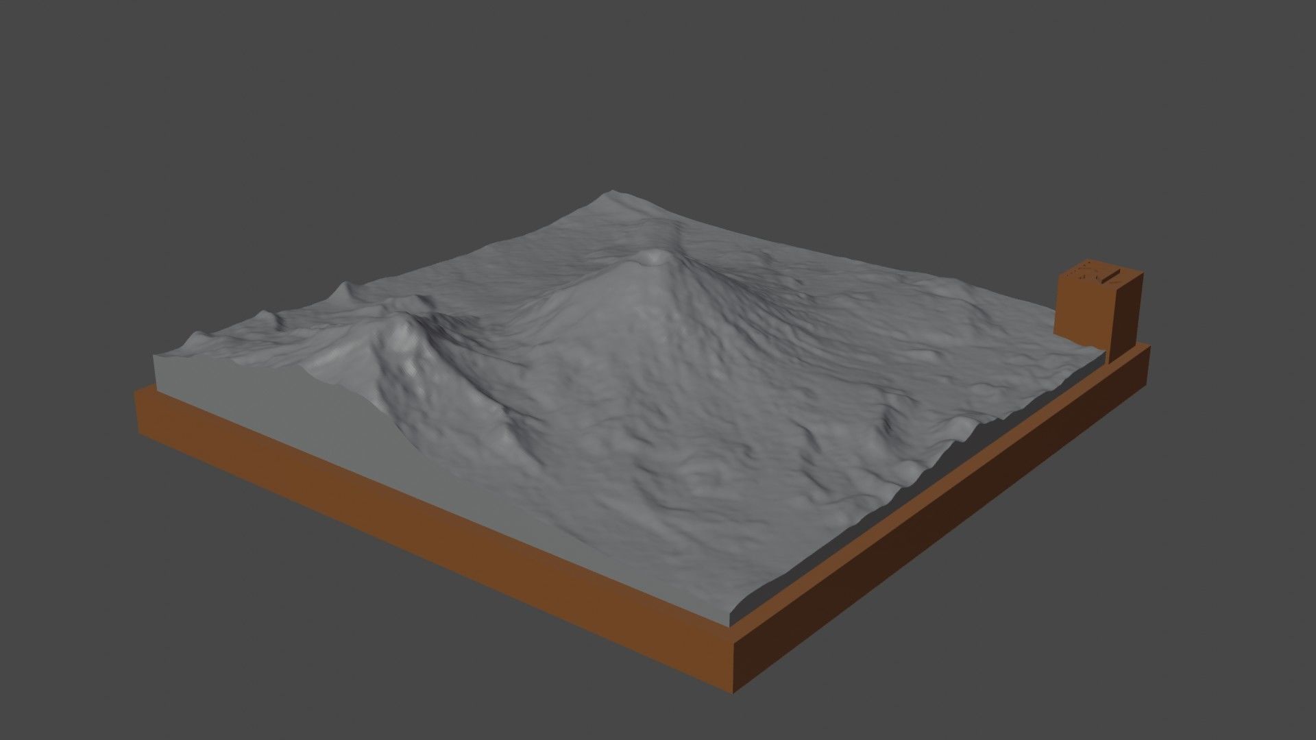 Cerro Parinacota 3D print model_7