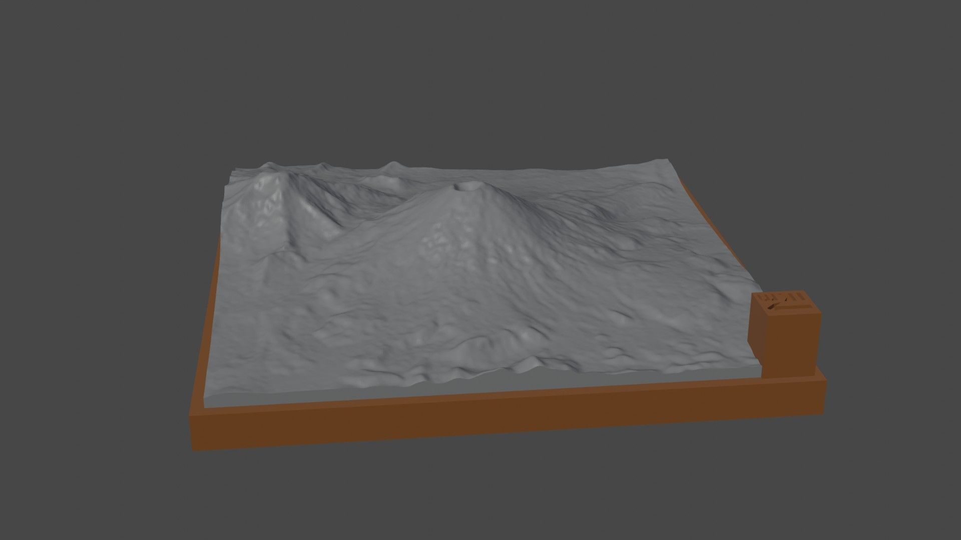 Cerro Parinacota 3D print model_6