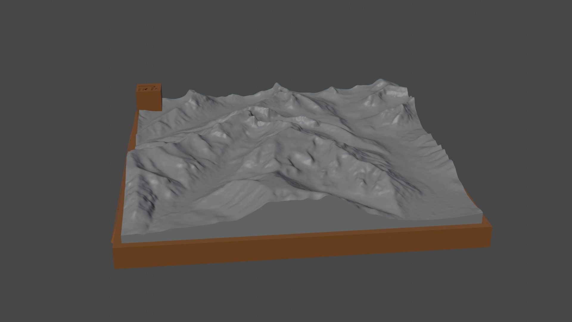 Cerro Pinaculo 3D print model_1