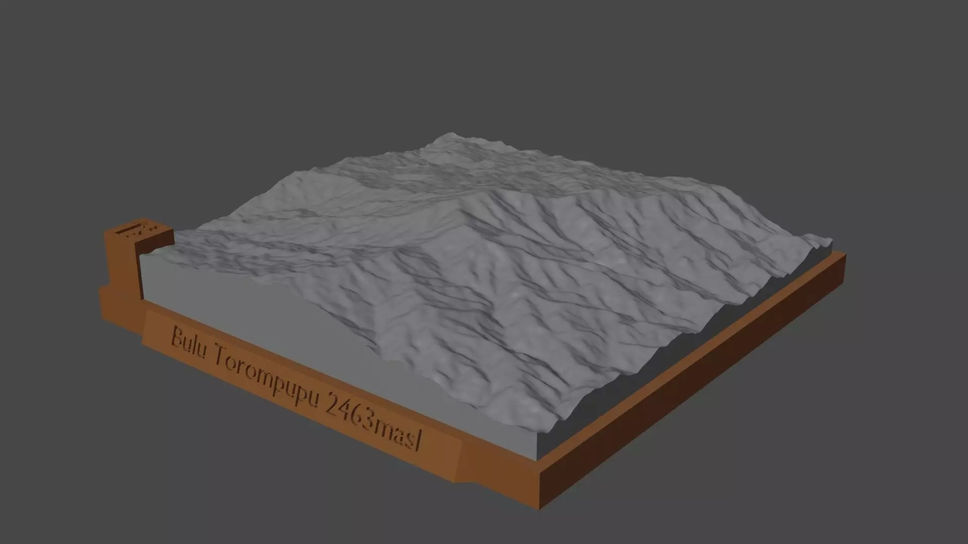 Bulu Torompupu 3D print model